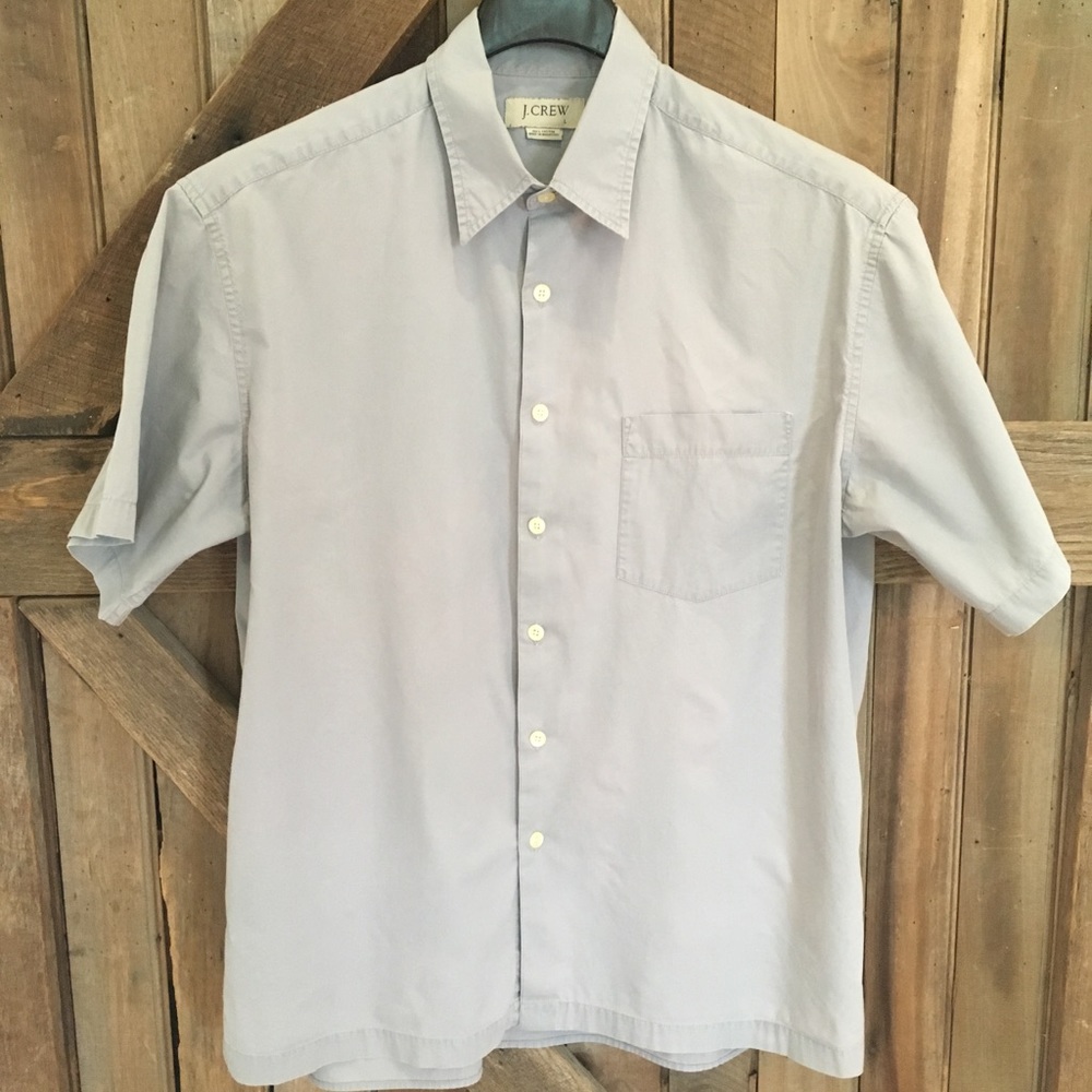 Men's J. Crew short sleeve button down
